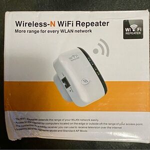 WiFi Repeater Wireless-N White